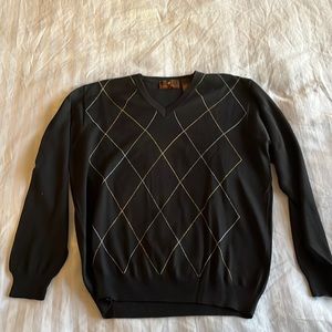 Five men’s medium sweaters - J Crew, Banana Republic, Toscano